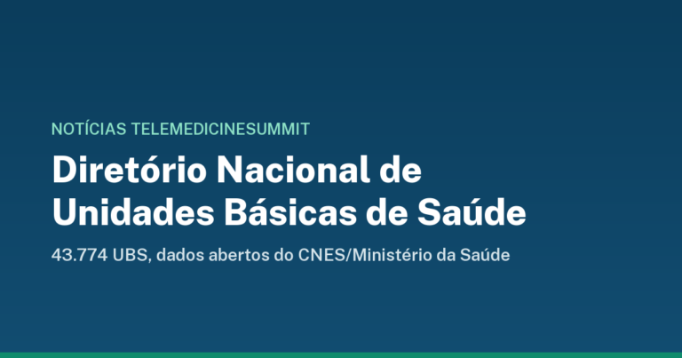 Lançamento do diretório TelemedicineSummit